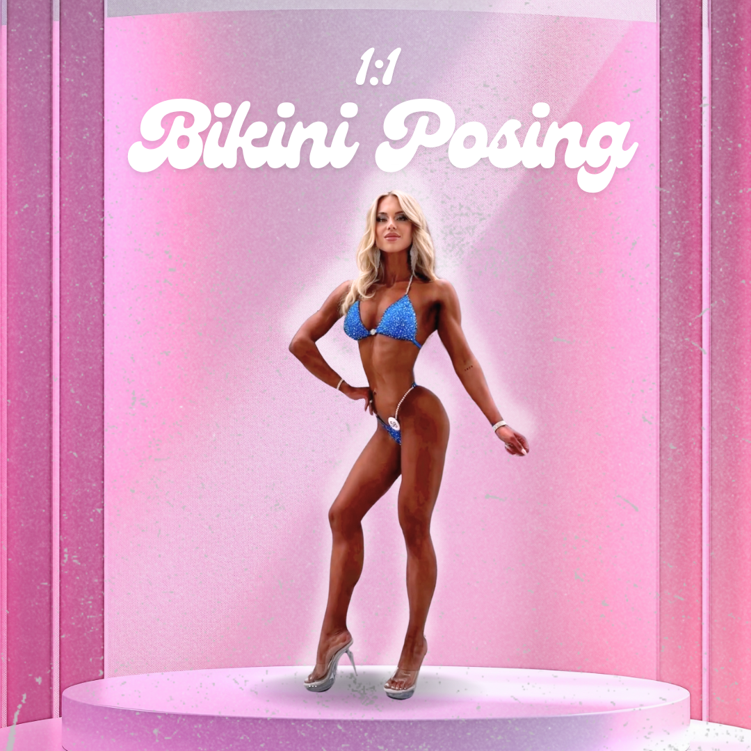 Bikini Posingstunde mit Emily - Perfektioniere deinen Bühnenauftritt